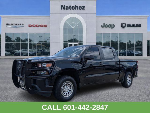 Black 2021 Chevrolet Silverado 1500 Pickup Truck Four-Wheel Drive 6-Speed Automatic Overdrive