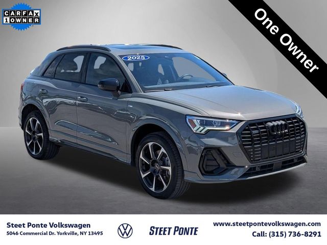 Chronos Gray Metallic 2025 Audi Q3 SUV / Crossover All-Wheel Drive 8-Speed Automatic