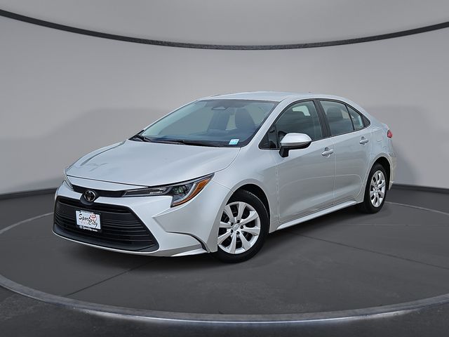 Classic Silver Metallic 2024 Toyota Corolla Sedan Front-Wheel Drive Continuously Variable Transmission