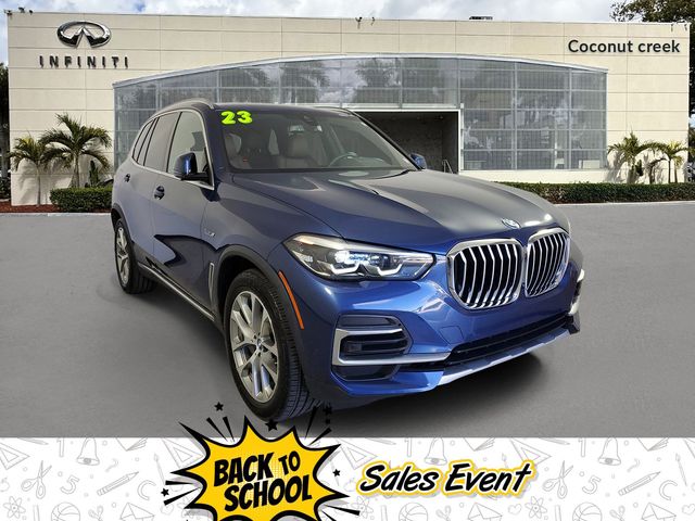 Blue Metallic 2023 BMW X5 SUV / Crossover All-Wheel Drive 8-Speed Automatic
