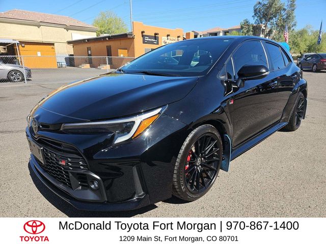 Black 2023 Toyota GR Corolla Core AWD Hatchback All-Wheel Drive 6-Speed Manual