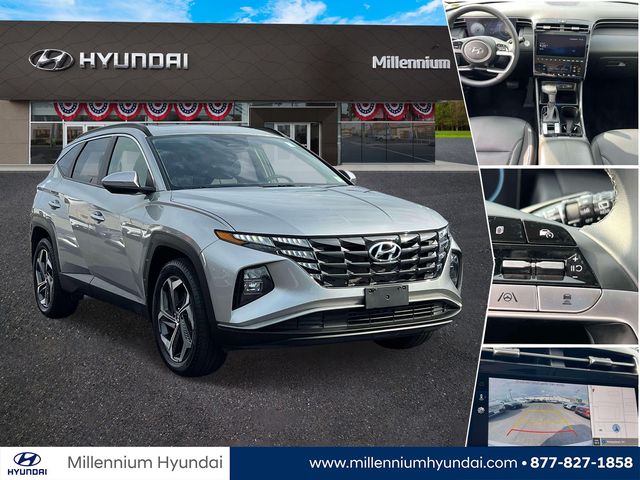 Shimmering Silver 2024 Hyundai Tucson SUV / Crossover All-Wheel Drive 8-Speed Automatic