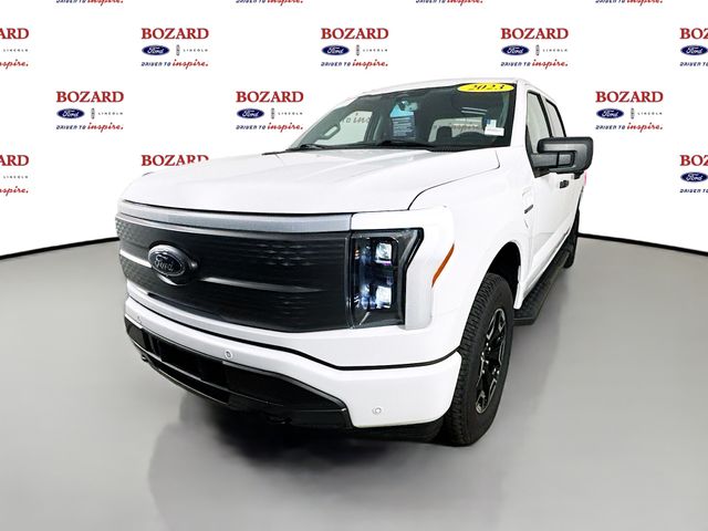 2023 Oxford White Ford F-150 Lightning XLT AWD Truck