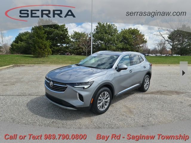 Moonstone Gray Metallic 2023 Buick Envision Preferred FWD SUV / Crossover Front-Wheel Drive 9-Speed Automatic