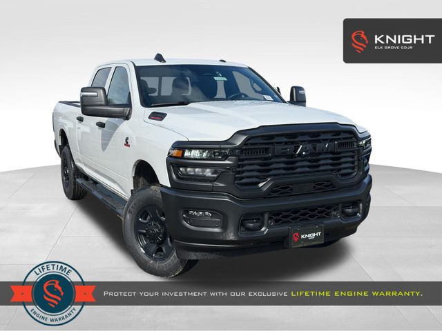 Bright White Clearcoat 2026 RAM 3500 Pickup Truck Four-Wheel Drive 8-Speed Automatic