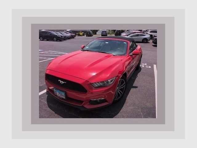 Race Red 2017 Ford Mustang EcoBoost Premium Convertible RWD Convertible Rear-Wheel Drive 6-Speed Automatic