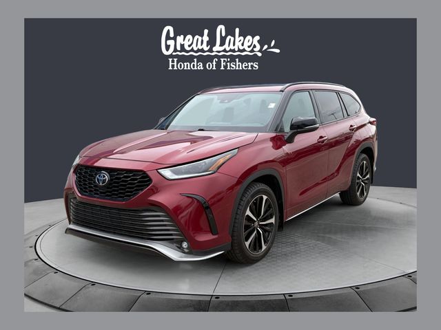 Red (Ruby Flare Pearl) 2021 Toyota Highlander XSE AWD SUV / Crossover All-Wheel Drive 8-Speed Automatic