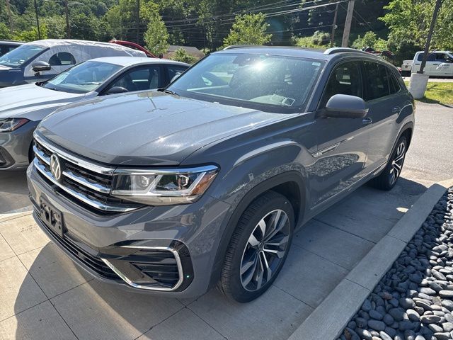 2023 Volkswagen Atlas Cross Sport 3.6L V6 SEL Premium R-Line Gray at Sutliff Volkswagen