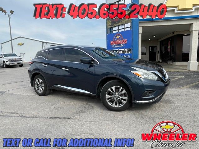 Arctic Blue Metallic 2016 Nissan Murano SL AWD SUV / Crossover All-Wheel Drive Continuously Variable Transmission