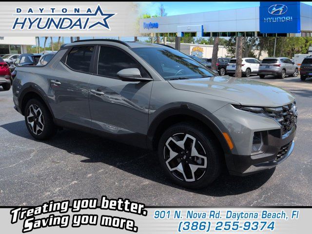 Hampton Gray 2024 Hyundai Santa Cruz Limited Crew Cab AWD Pickup Truck All-Wheel Drive Automatic