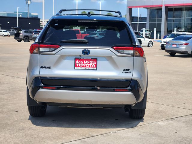 2024 Toyota RAV4 Hybrid XSE Silver at Gullo Toyota