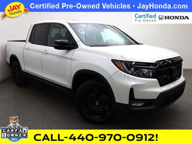 Platinum White Pearl 2025 Honda Ridgeline Pickup Truck All-Wheel Drive 9-Speed Automatic