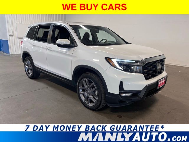 White 2023 Honda Passport EX-L AWD SUV / Crossover All-Wheel Drive 9-Speed Automatic