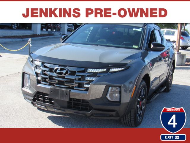 Hampton Gray 2024 Hyundai Santa Cruz Pickup Truck All-Wheel Drive Automatic