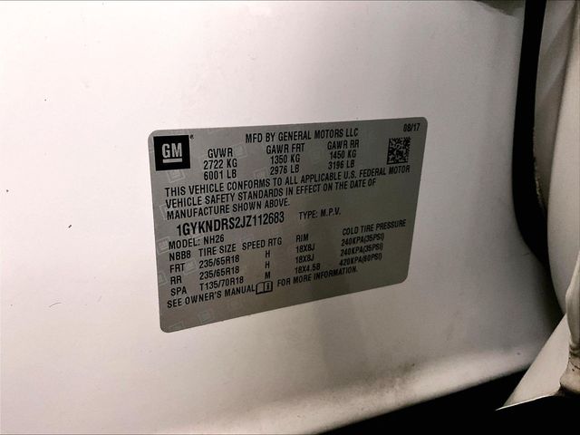2018 Cadillac XT5 Luxury White at Carlisle Cadillac Buick GMC