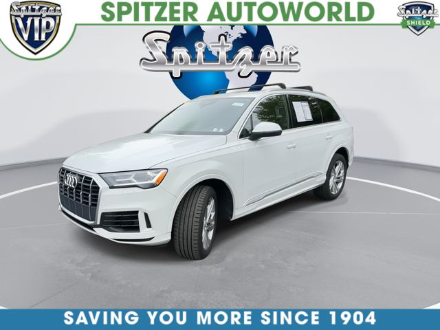 2020 Audi Q7 55 Premium White at Sutliff Volkswagen
