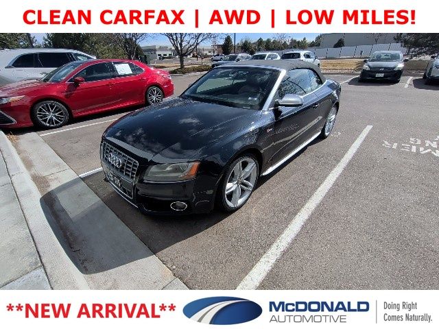 2012 Audi S5 3.0T quattro Prestige Cabriolet AWD