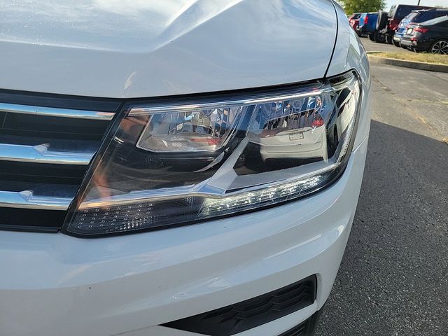 White 2021 VOLKSWAGEN TIGUAN for sale in Greenwood, IN Photo 8