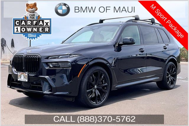 Carbon Black Metallic 2024 BMW X7 SUV / Crossover All-Wheel Drive 8-Speed Automatic