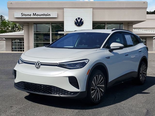 Opal White Pearl 2025 Volkswagen ID.4 SUV / Crossover All-Wheel Drive Automatic