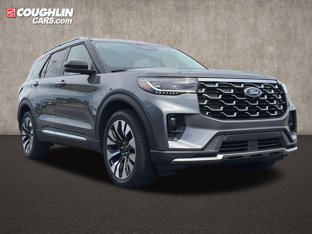 Carbonized Gray Metallic 2026 Ford Explorer SUV / Crossover All-Wheel Drive Automatic