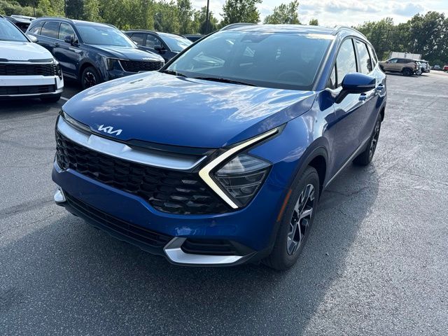 Certified Used 2024 Blue Kia EX image 2