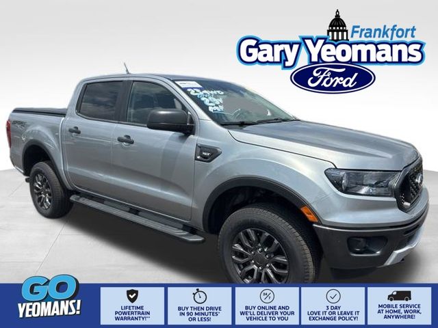 Iconic Silver Metallic 2023 Ford Ranger Pickup Truck Four-Wheel Drive Automatic