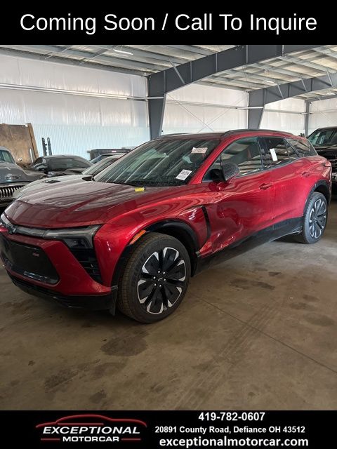 Radiant Red Tintcoat 2024 Chevrolet Blazer EV RS eAWD SUV / Crossover All-Wheel Drive 1-Speed Automatic