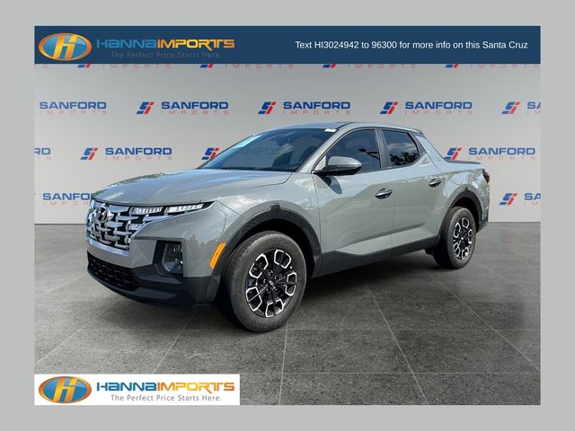 Hampton Gray 2024 Hyundai Santa Cruz Pickup Truck Front-Wheel Drive 8-Speed Automatic