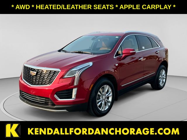 Red 2020 Cadillac XT5 SUV / Crossover Four-Wheel Drive 9-Speed Automatic