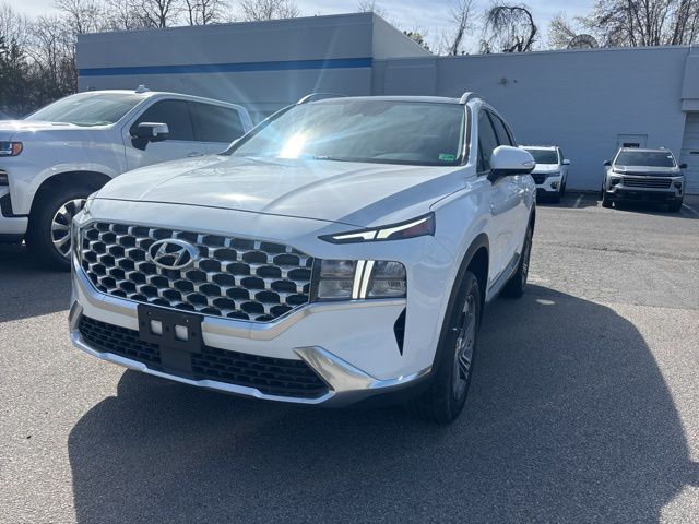 Serenity White Pearl 2023 Hyundai Santa Fe SEL AWD SUV / Crossover All-Wheel Drive 8-Speed Automatic