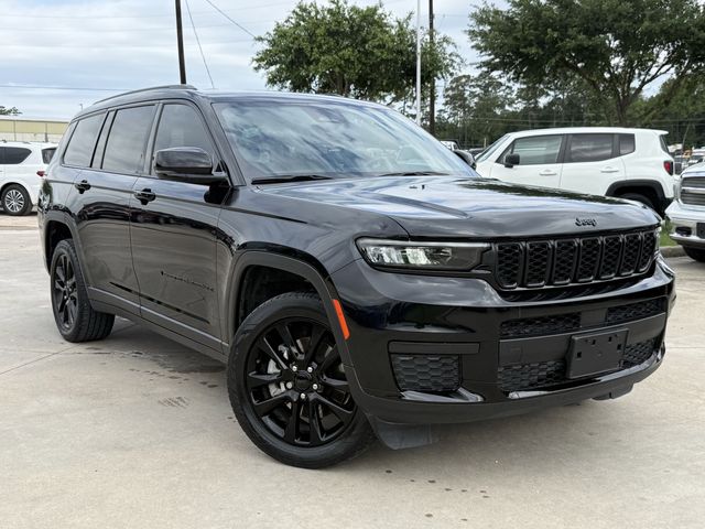 2022 Jeep Grand Cherokee L Altitude Black at Bayway Cadillac of The Woodlands