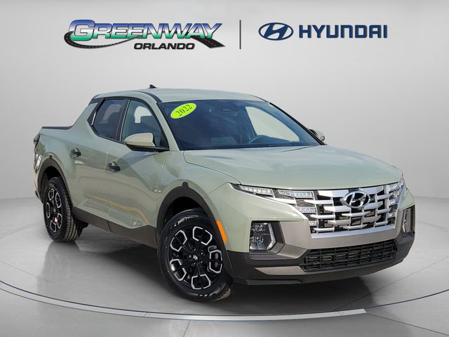 Sage Gray 2024 Hyundai Santa Cruz SE Crew Cab AWD Pickup Truck All-Wheel Drive 8-Speed Automatic