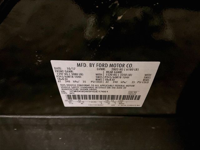 2017 Ford Explorer XLT Black at Subaru and VW of Moon Township