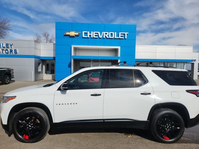 Summit White 2018 Chevrolet Traverse Premier AWD SUV / Crossover Four-Wheel Drive 9-Speed Automatic