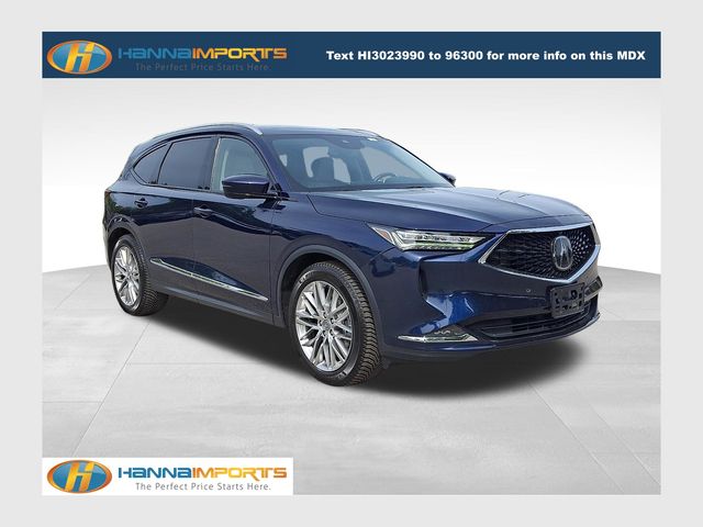 Fathom Blue Pearl 2023 Acura MDX SH-AWD with Advance Package SUV / Crossover All-Wheel Drive Automatic