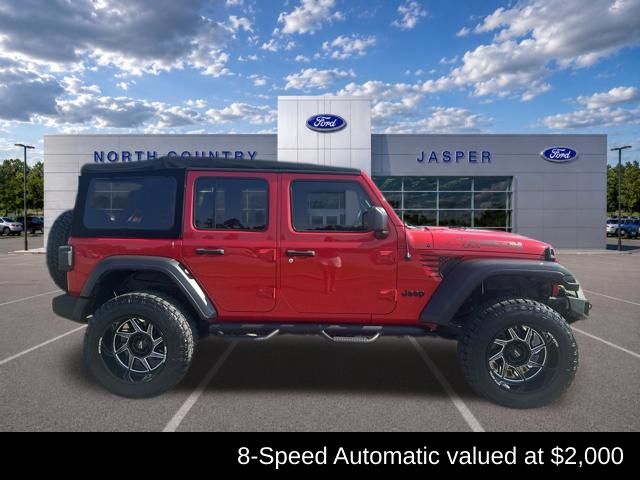 Red Clearcoat 2018 Jeep Wrangler SUV / Crossover Four-Wheel Drive 8-Speed Automatic
