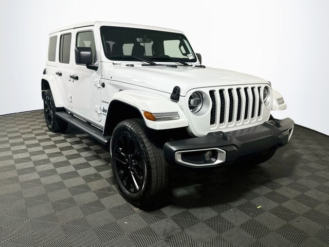 Bright White Clearcoat 2021 Jeep Wrangler 4xe SUV / Crossover Four-Wheel Drive 8-Speed Automatic