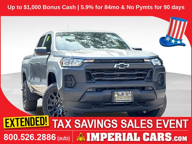 Sterling Gray Metallic 2026 Chevrolet Colorado Pickup Truck Four-Wheel Drive 8-Speed Automatic