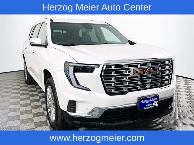 White Frost Tricoat 2024 GMC Acadia SUV / Crossover Four-Wheel Drive 8-Speed Automatic