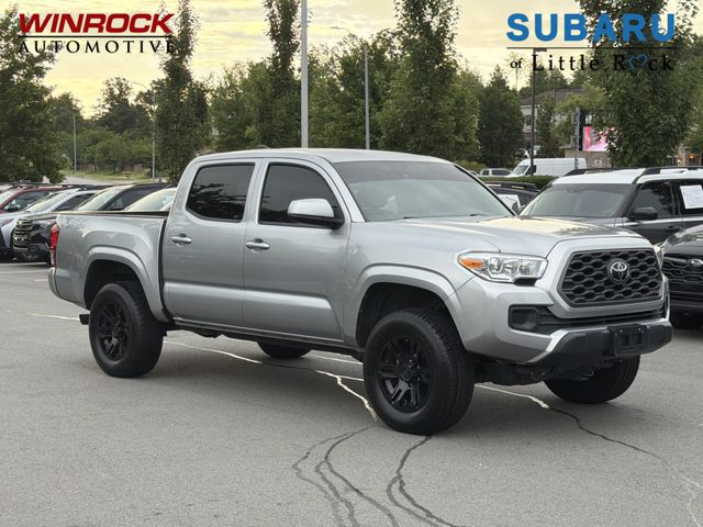 Celestial Silver Metallic 2022 Toyota Tacoma Pickup Truck Four-Wheel Drive 6-Speed Automatic
