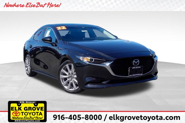 Jet Black Mica 2022 Mazda MAZDA3 Preferred Sedan AWD Sedan All-Wheel Drive 6-Speed Automatic