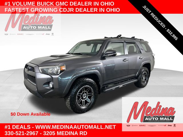 Magnetic Gray Metallic 2019 Toyota 4Runner SUV / Crossover Four-Wheel Drive 5-Speed Automatic Overdrive