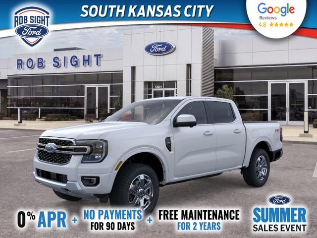 Oxford White 2026 Ford Ranger Pickup Truck Four-Wheel Drive Automatic