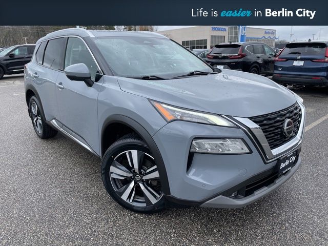 Boulder Gray Pearl 2021 Nissan Rogue SUV / Crossover All-Wheel Drive Continuously Variable Transmission