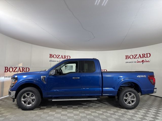2025 Atlas Blue Metallic Ford F-150 XLT 4X4 Truck