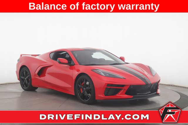 Red 2022 Chevrolet Corvette Coupe Rear-Wheel Drive 8-Speed Dual Clutch