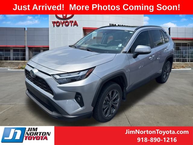 Used 2022 Toyota RAV4 XLE Premium with VIN 4T3B6RFVXNU083454 for sale in Tulsa, OK