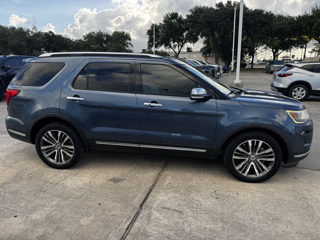 2019 Ford Explorer Platinum Blue at Bayway Chrysler Dodge Jeep Ram