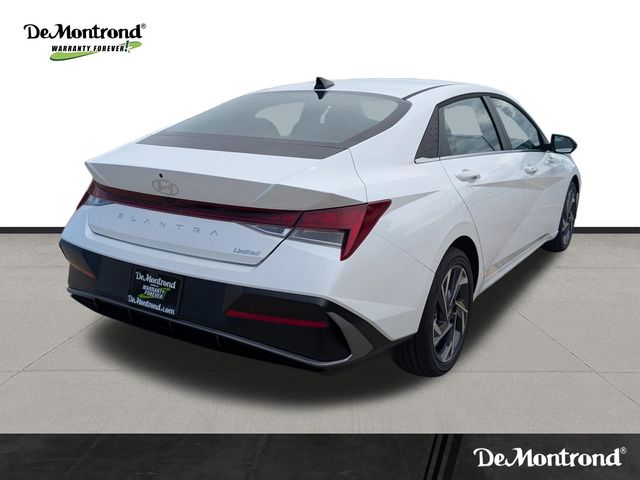 2026 Hyundai Elantra Limited White at DeMontrond Gulf Freeway